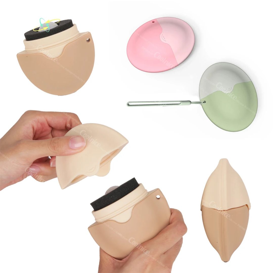 4 " pieces "SunGlide™ Mess-Free Sunscreen Applicator - Family Nest