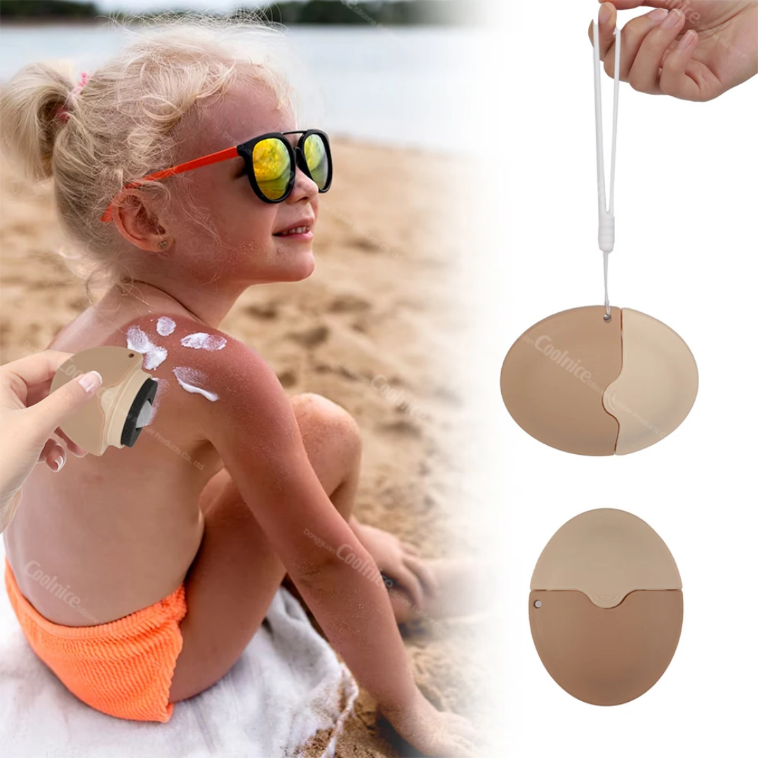 4 " pieces "SunGlide™ Mess-Free Sunscreen Applicator - Family Nest
