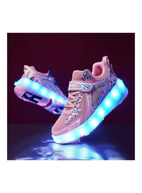 "ORIGINAL "  GlideShift™ | 2-in-1 LED Light-Up Roller Sneakers - Family Nest