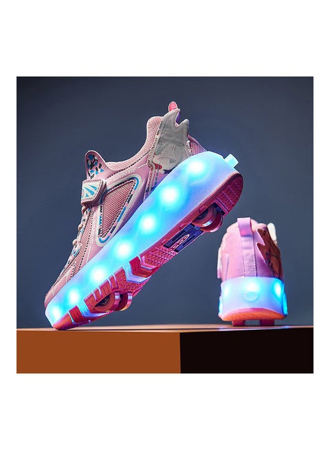 "ORIGINAL "  GlideShift™ | 2-in-1 LED Light-Up Roller Sneakers - Family Nest