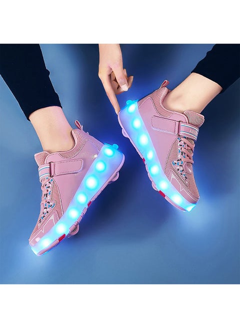 "ORIGINAL "  GlideShift™ | 2-in-1 LED Light-Up Roller Sneakers - Family Nest