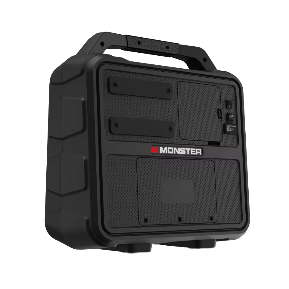 Monster Vision 2: Portable 15.6" HD TV & Bluetooth Speaker | All-in-One Outdoor Entertainment System