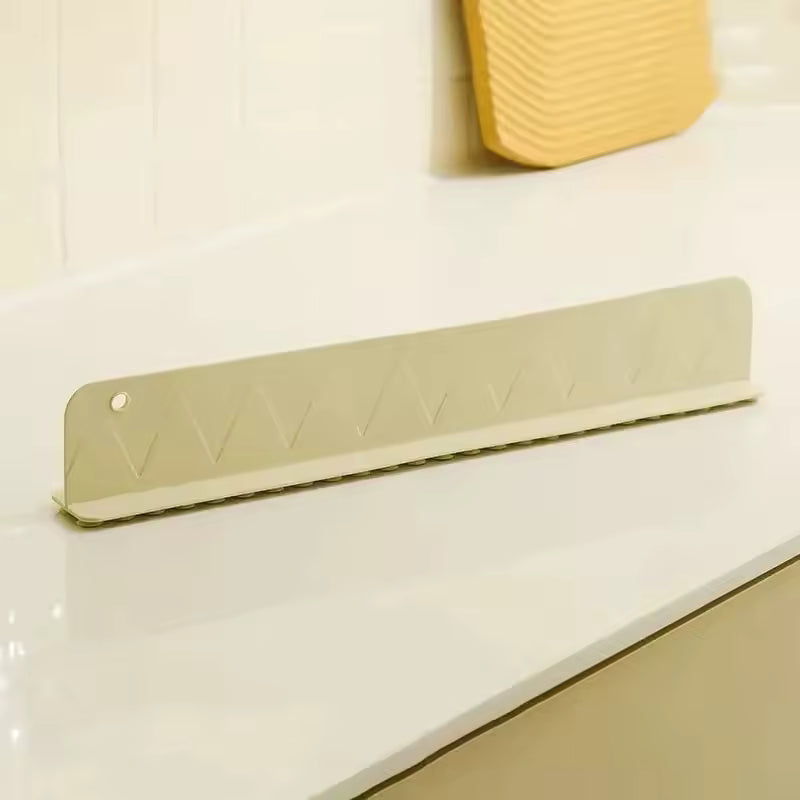 Kitchen Sink Splash Guard - Silicone Water Barrier with Suction Cups