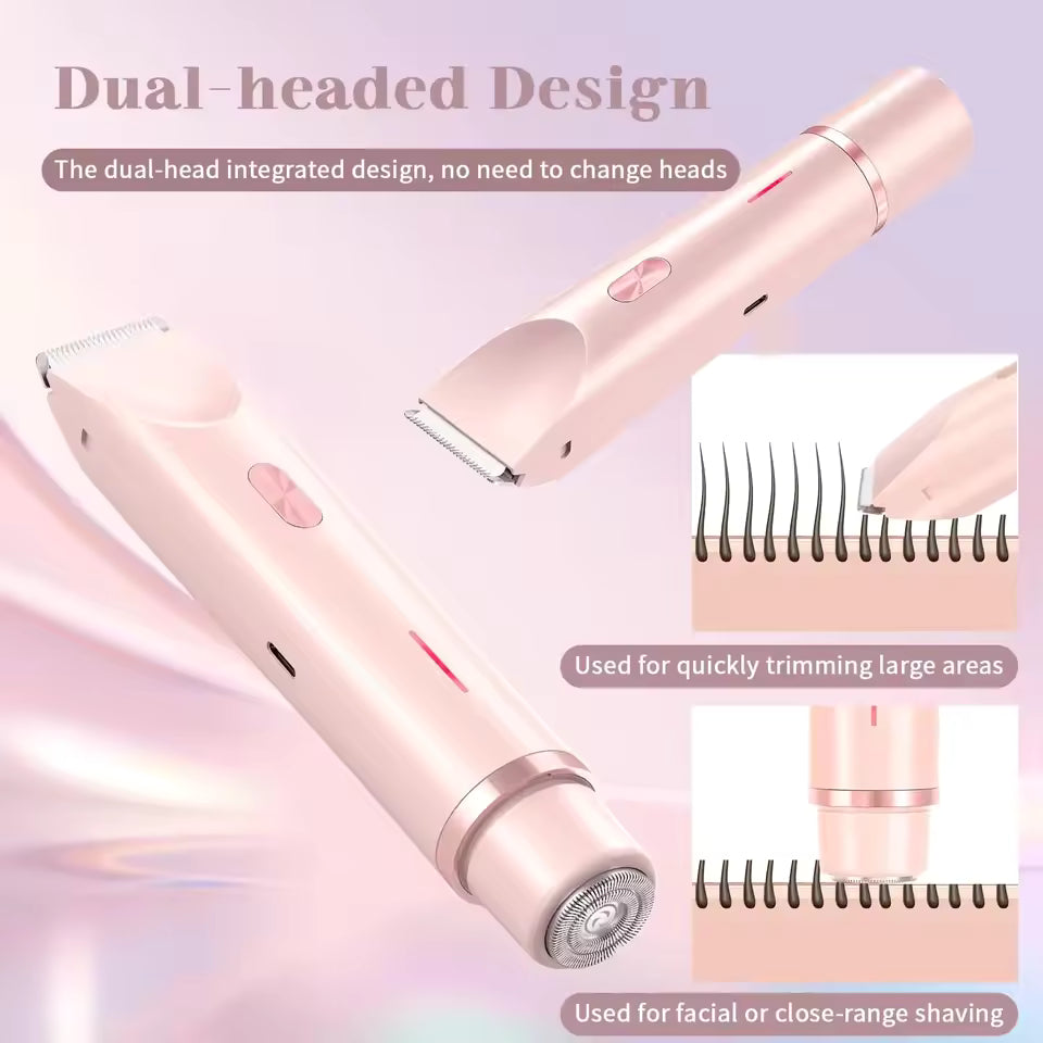 Aura Glide™ - 2-in-1 Body & Facial Shaver