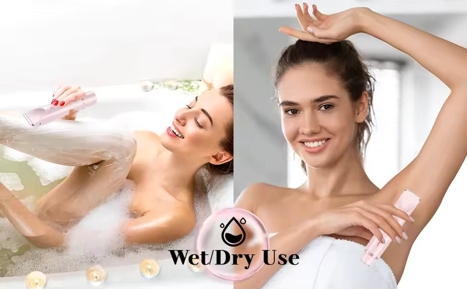 Aura Glide™ - 2-in-1 Body & Facial Shaver
