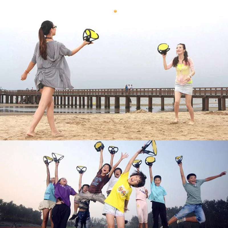 The Pop & Catch™ | Ultimate Outdoor Throw & Grip Game Set - Family Nest