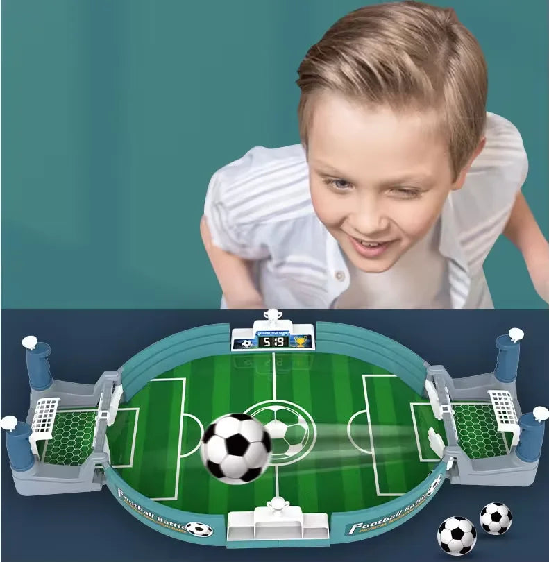 The Flick & Goal™ | Fast-Action Tabletop Soccer Showdown - Family Nest
