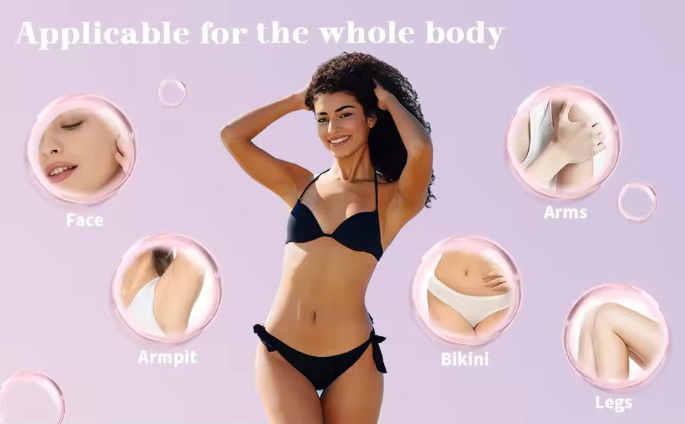 Aura Glide™ - 2-in-1 Body & Facial Shaver