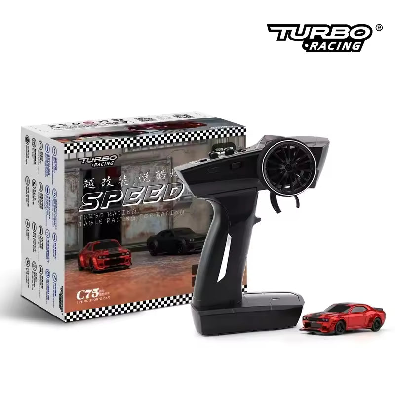 Turbo Racing C74 1:76 Scale Micro Drift RC Car - Family Nest