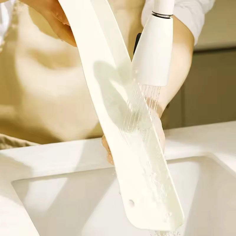 Kitchen Sink Splash Guard - Silicone Water Barrier with Suction Cups
