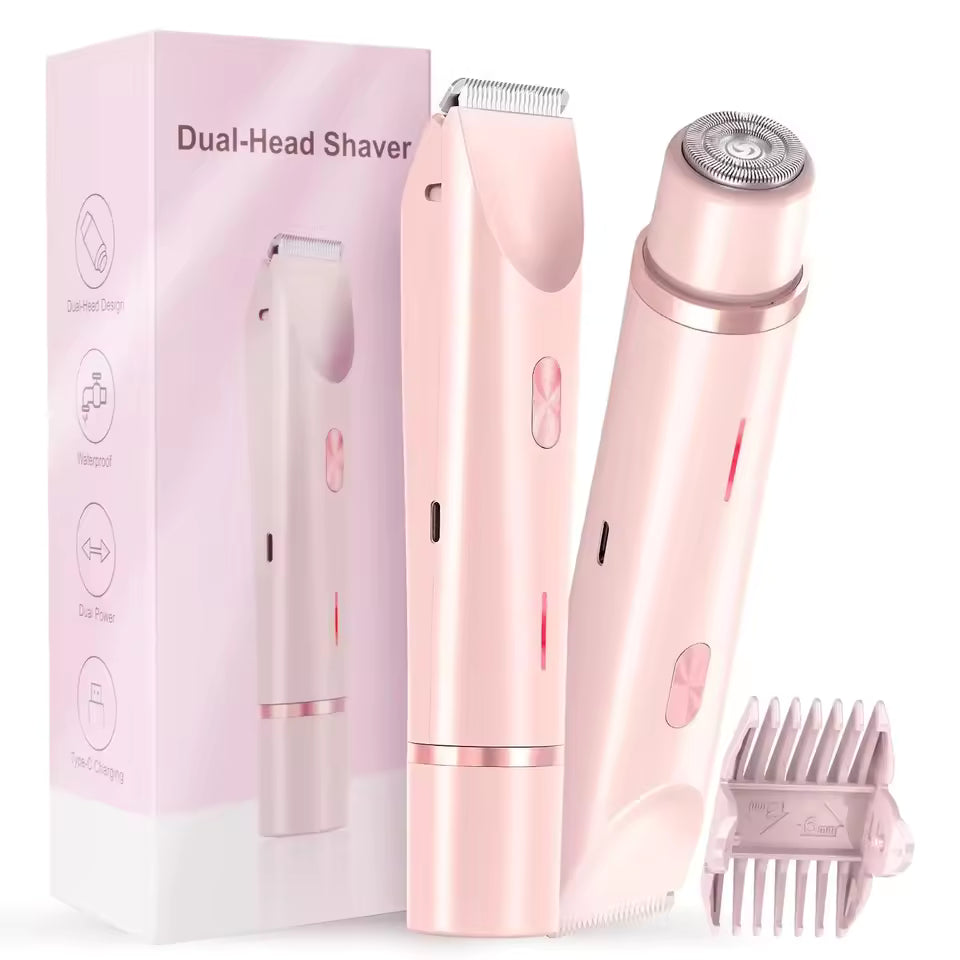 Aura Glide™ - 2-in-1 Body & Facial Shaver