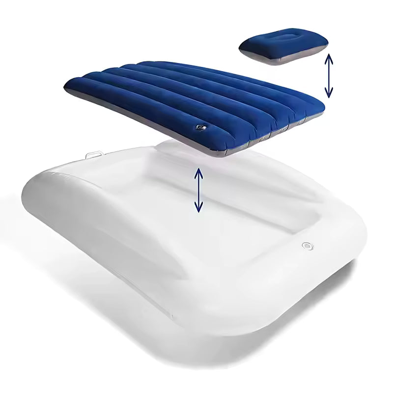 Comfort & Safety: Portable Inflatable Toddler Travel Bed with Quick Inflation - Family Nest