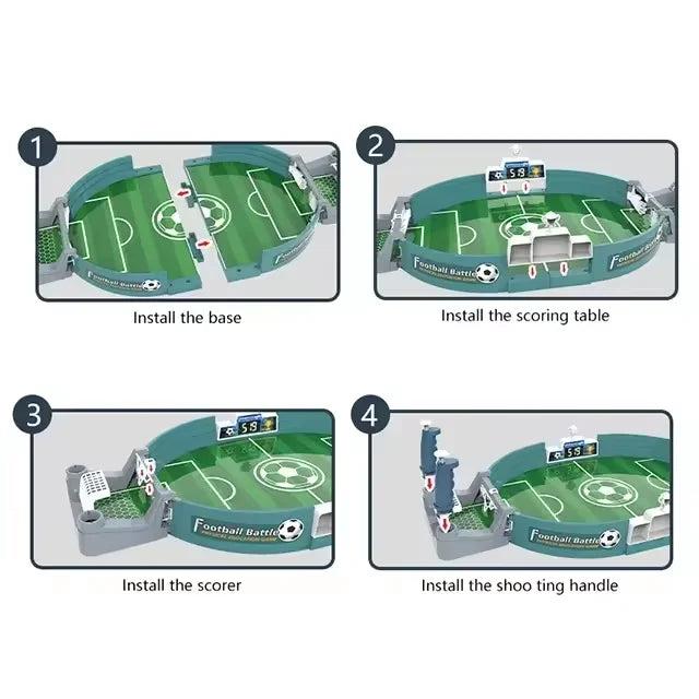 The Flick & Goal™ | Fast-Action Tabletop Soccer Showdown - Family Nest