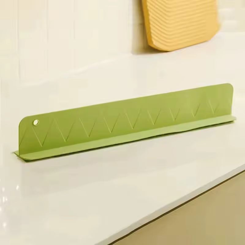 Kitchen Sink Splash Guard - Silicone Water Barrier with Suction Cups