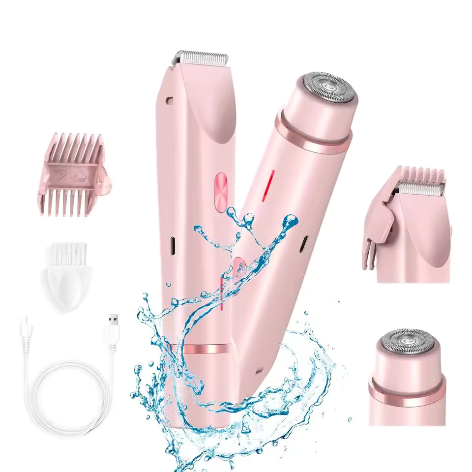 Aura Glide™ - 2-in-1 Body & Facial Shaver
