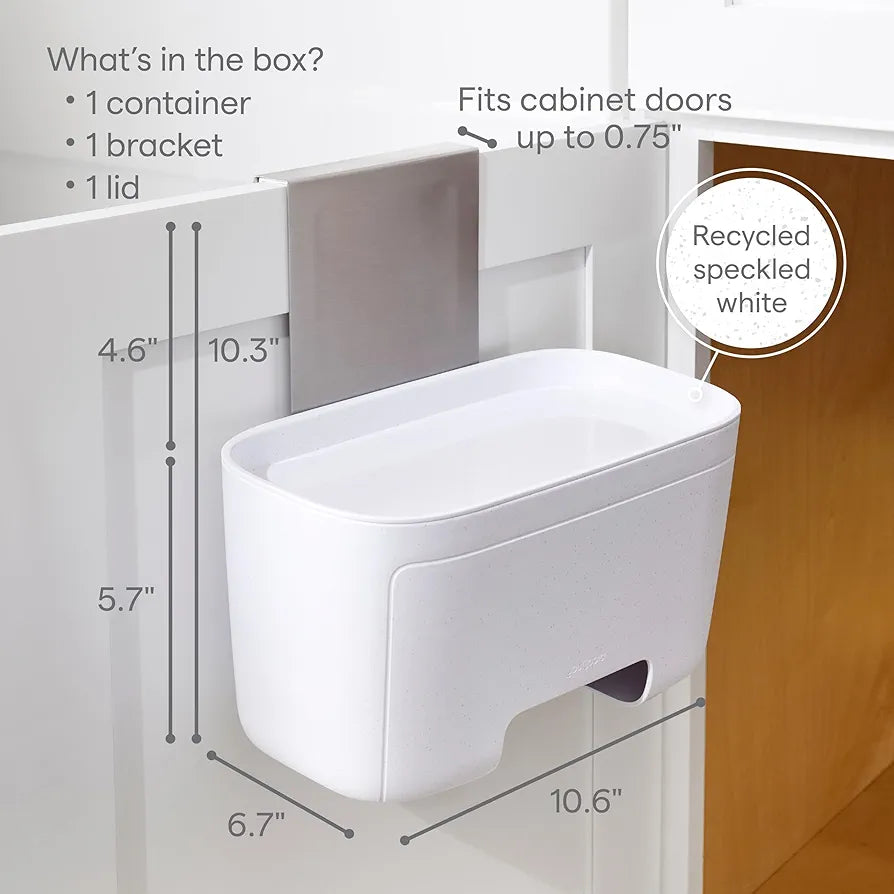 DoorDash™ | 2-in-1 Cabinet Bag Dispenser & Caddy