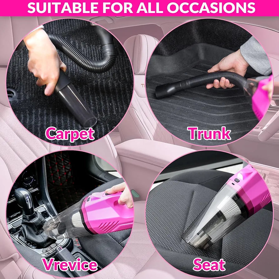 Elite Pink Detailing King: 20-Piece Full Interior & Exterior Care Kit
