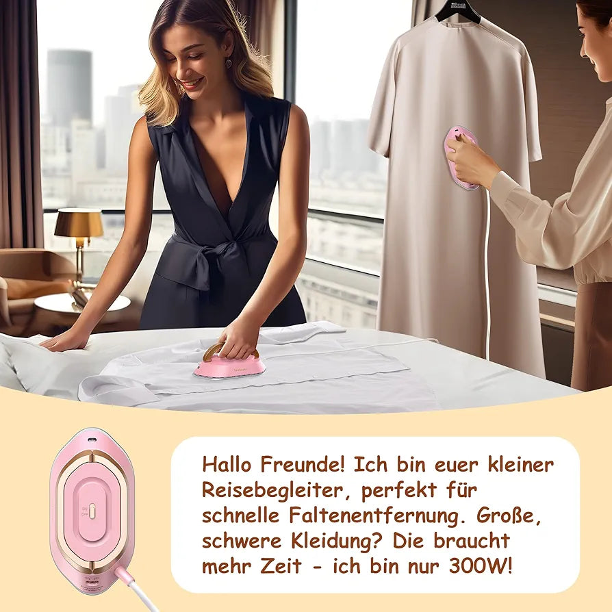 WanderLuxe Mini Travel Iron