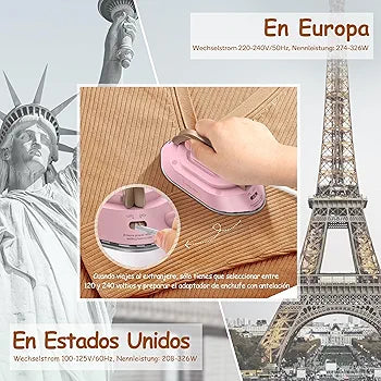 WanderLuxe Mini Travel Iron