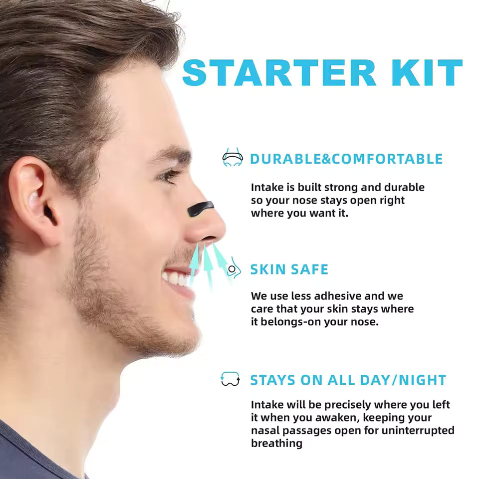 Advanced Anti-Snore Nasal Dilator Kit for Enhanced Sleep & Clear Breathing - Family Nest 