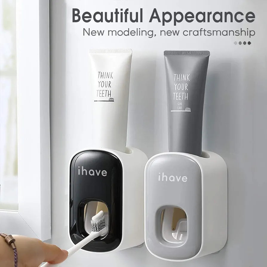 Luxury Automatic Toothpaste Dispenser – Wall Mounted & Touchless Hygiene for the Modern Bathroom